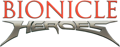 Bionicle Heroes logo for Wii